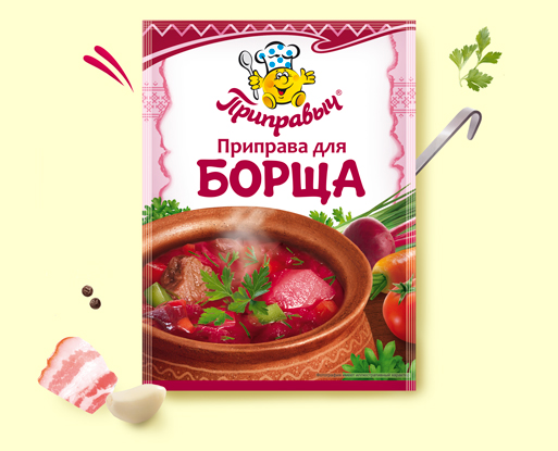 Приправа Для Борща 15г*35шт (шоу-бокс) Приправыч